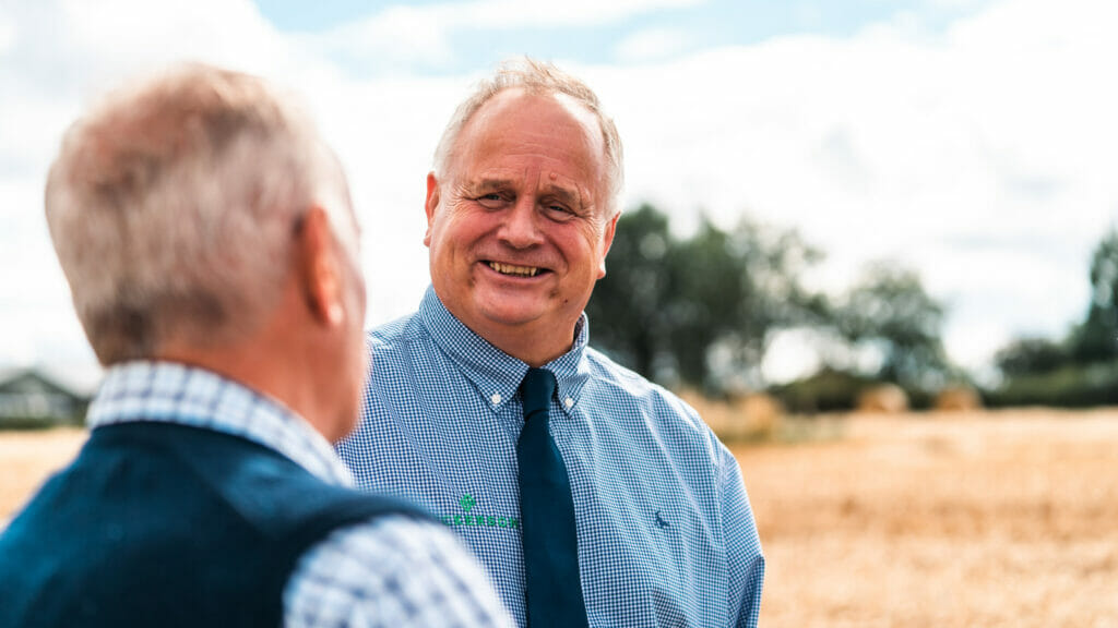 Nickerson Seed Specialists_Nick Wallace and Grower