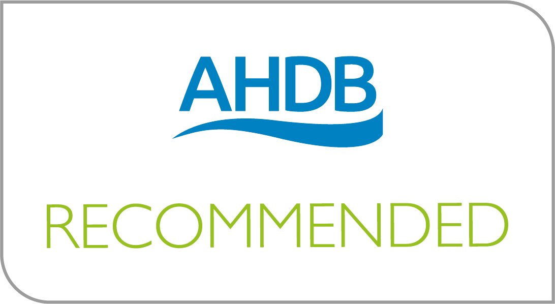 The Agriculture and Horticulture Development Board (AHDB) recommended logo.