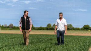 Liam Wilkinson and Ron Granger_Arable Technical Team_LimagrainUK