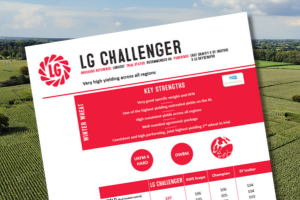 A thumbnail of the LG Challenger winter wheat technical data summary. One of the highest untreated yields on the Recommended List.